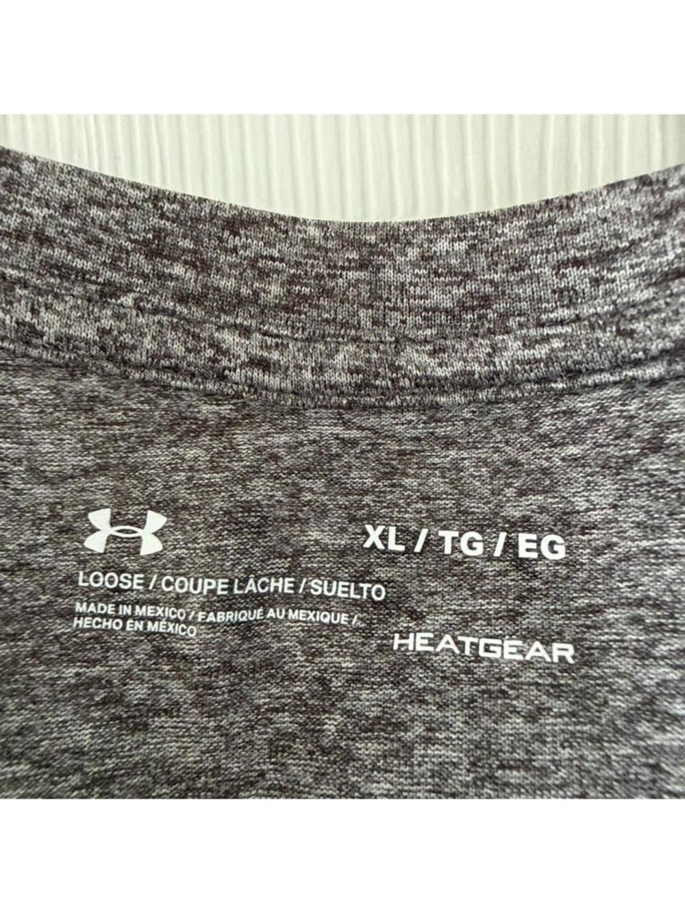 Under Armour Grey Long Sleeved Shirt - Picture 2 of 4